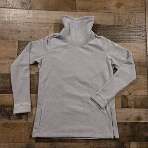 Nike Women’s Light Gray Pullover Fleece Sweater
